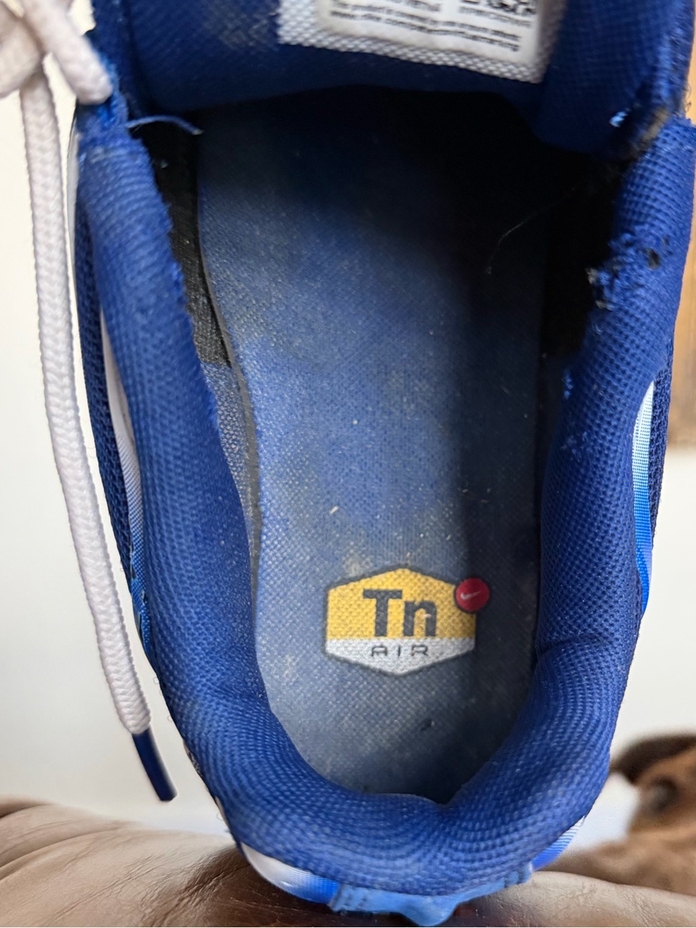 Nike Air Max Plus TN Arctic Chill Men’s Size 8 Royal Blue White - Picture 10 of 12